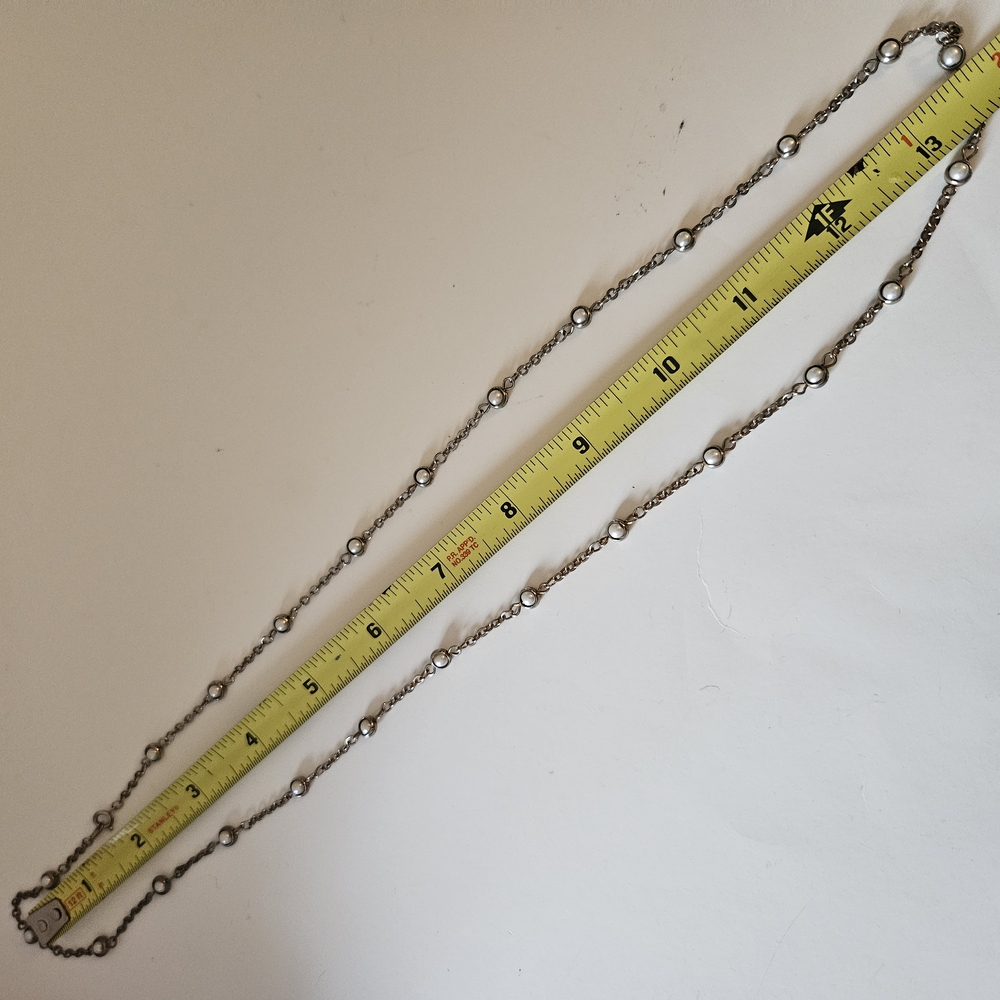 Elegant Silver Chain Necklace